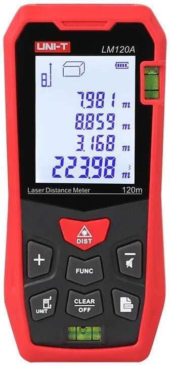 מד מרחק לייזר 120 מטר UNI-T uniti LM120A