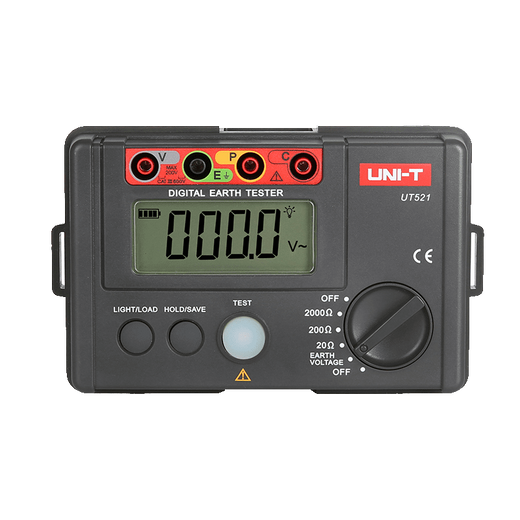 בודק הארקה דיגיטלי+מד התנגדות UNI-T uniti UT521