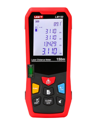 מד מרחק לייזר 150 מ' UNI-T uniti
