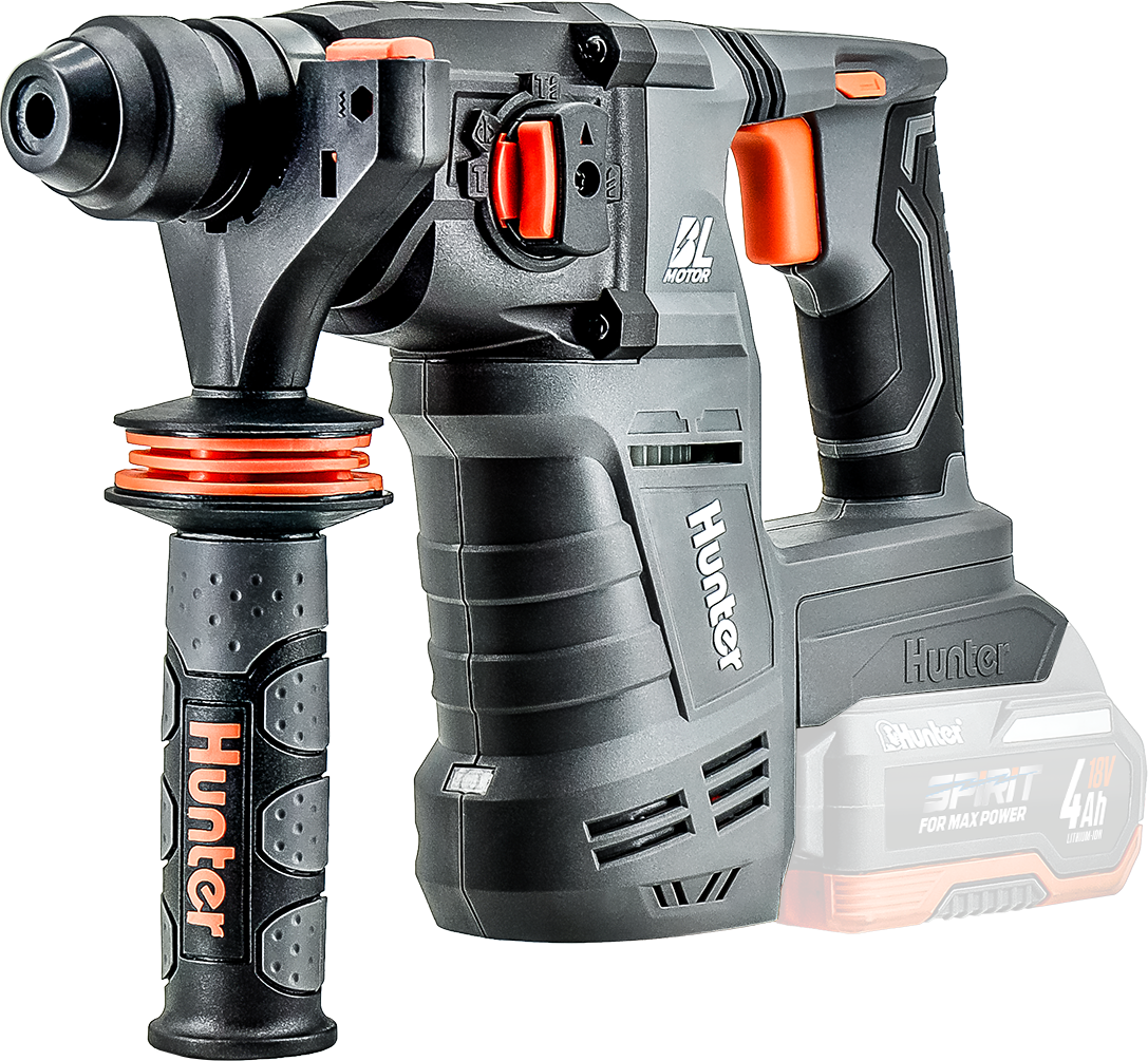 סט 3 כלים 18V סוללות 4Ah מטען כפול Hunter 102705-026 - מבט נוסף 42