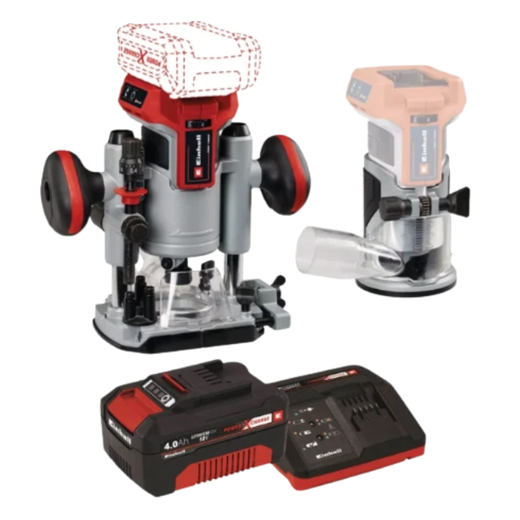 רוטר טרימר 18V סוללה 4HA ומטען 4350410 Einhell TP-RO18 SET LI BL-1-4