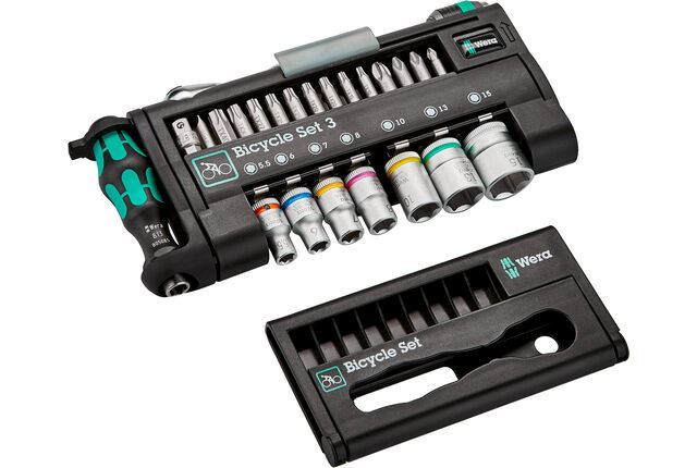 ערכת Tool Check Plus ביטים ובוקסות אופניים מקצועי Wera