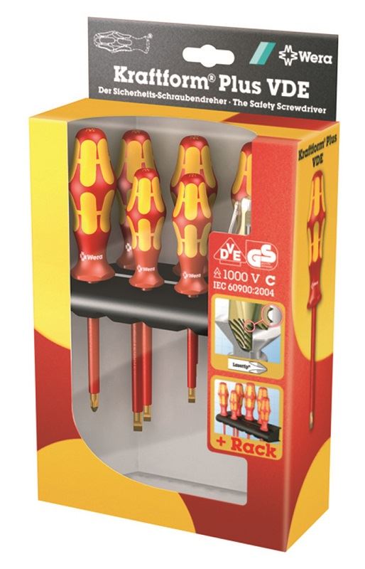 סט מברגים 7 יח סדרה 160i 1000V מקצועי wera 5006147001