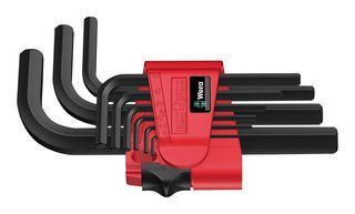 סט מפתחות Hex-Plus 950/9 BlackLaser 9 חלקים מקצועי Wera