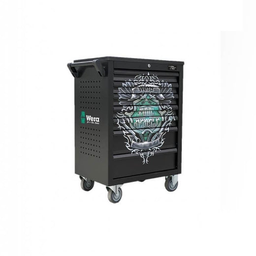 עגלת כלים 7 מגירות 94 כלים מקצועי wera 5150130001