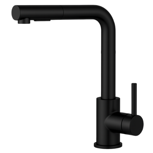 ברז מטבח נשלף שחור מסדרת Loïs מבית Waterfall waterfall 5503-002