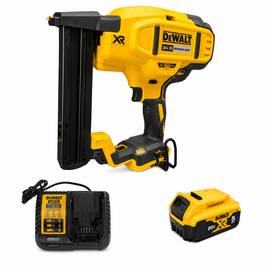 אקדח סיכות 18V סוללה 5HA ומטען DCN681 DeWalt DCN681-1-5