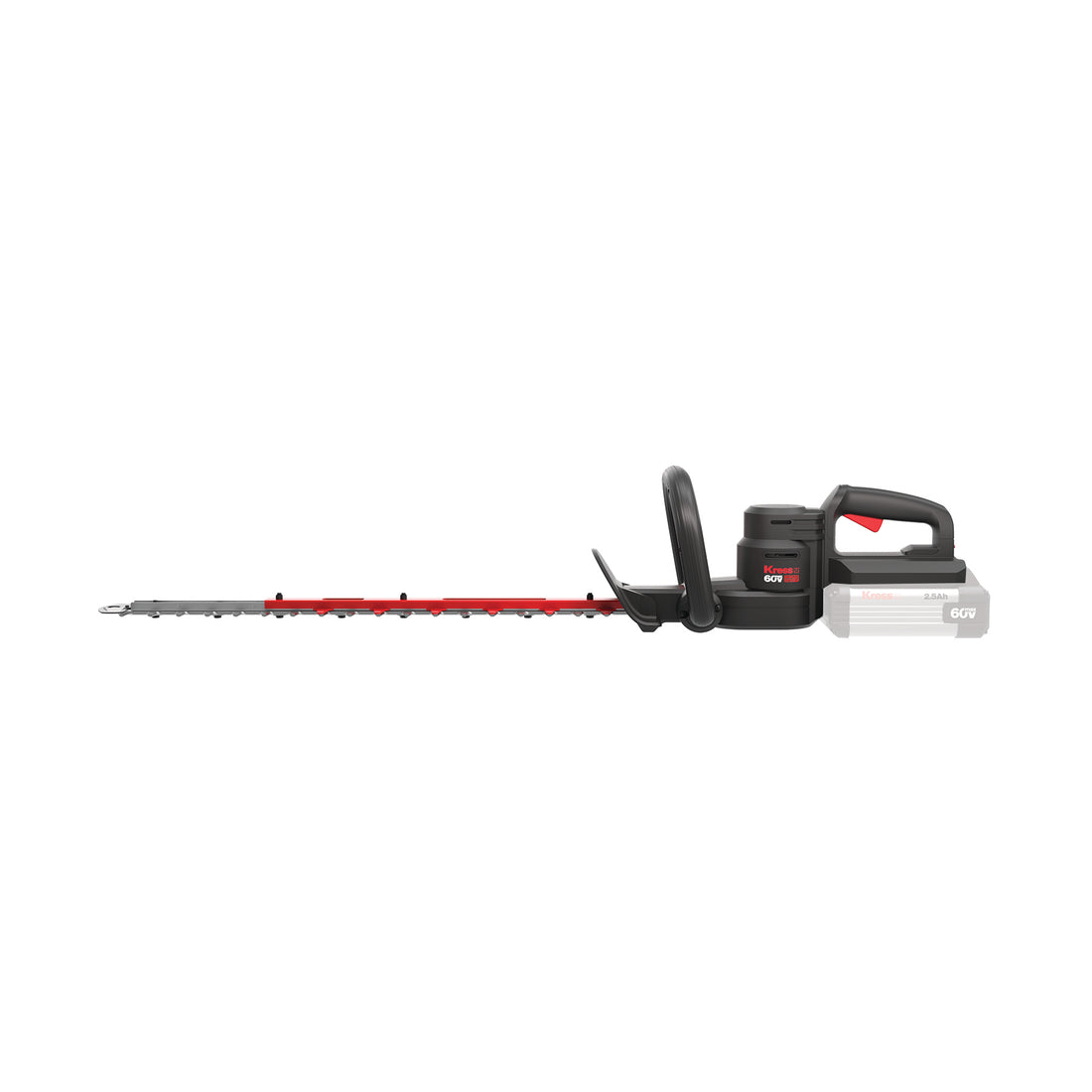 גוזם גדר חיה 60V סוללה 2AH ומטען KRESS KG262.9 - מבט נוסף 9