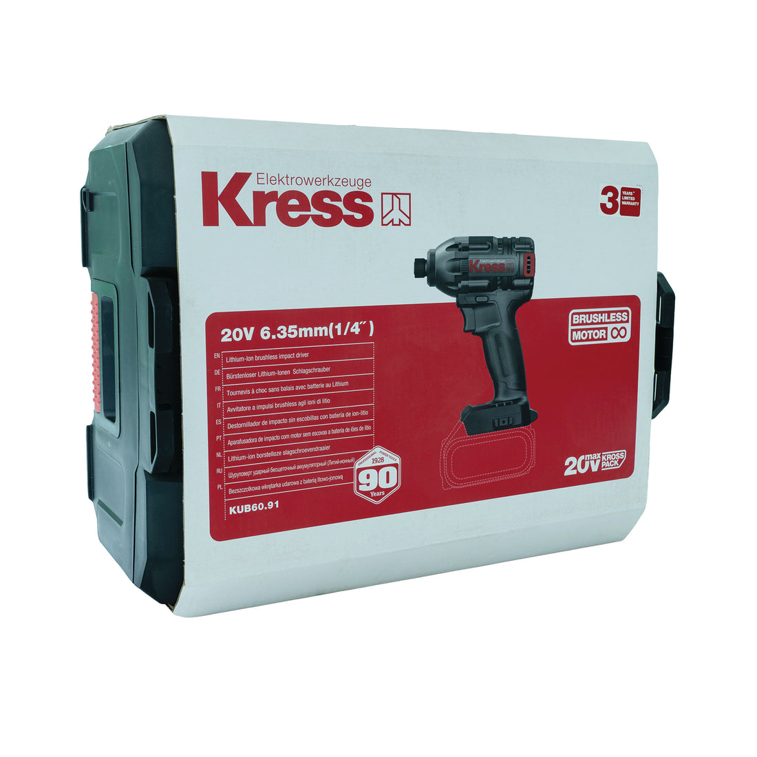 אימפקט 20V (גוף בלבד) KRESS KUB60.91 - מבט נוסף 5