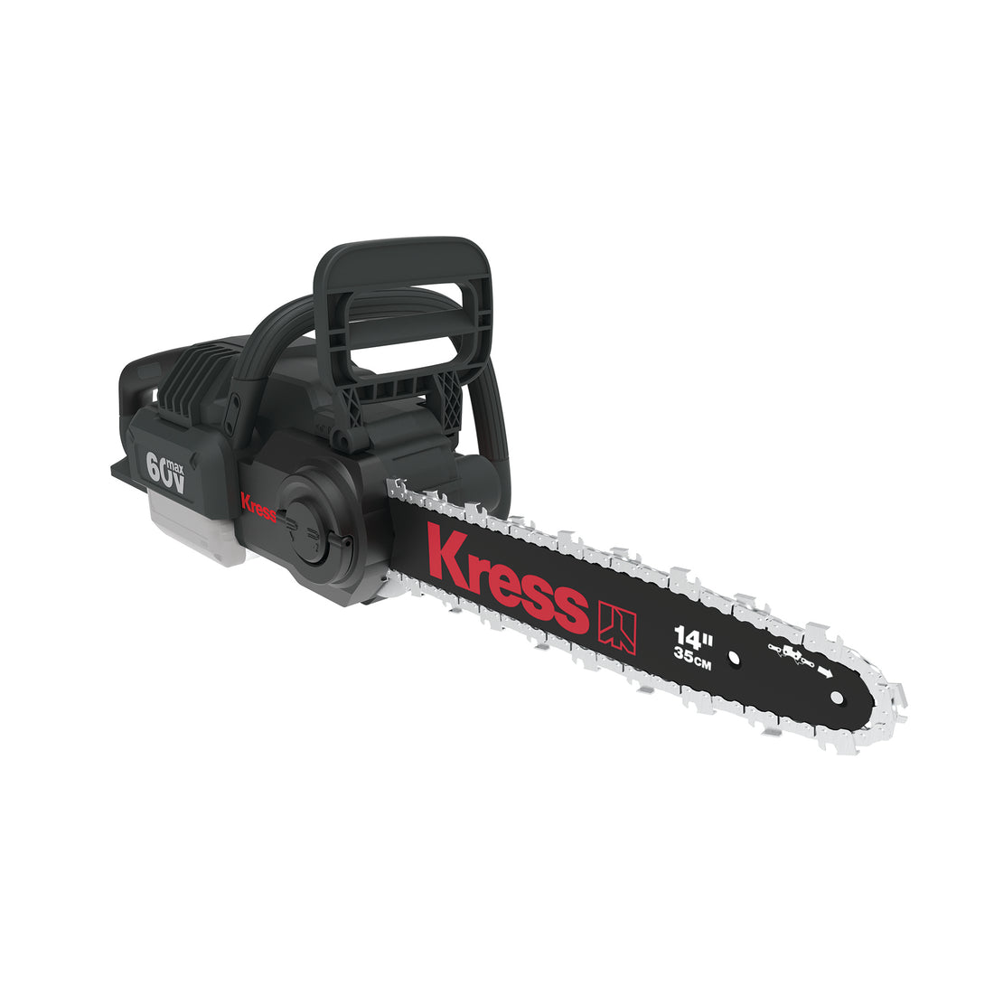 מסור שרשרת נטען 60V סוללה 2AH ומטען KRESS KG367E.9 - מבט נוסף 2