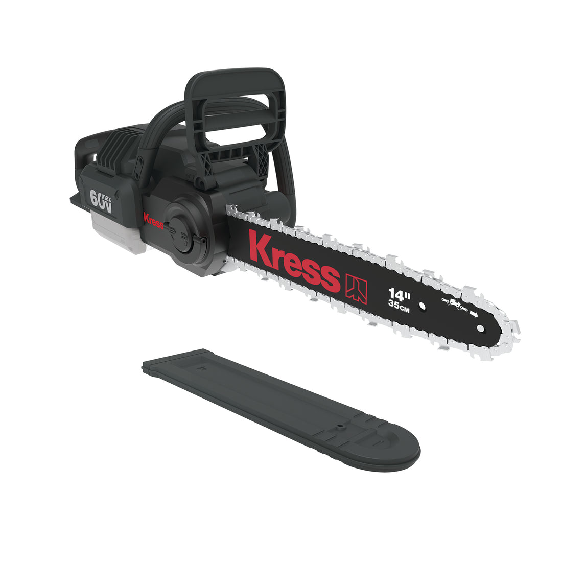 מסור שרשרת נטען 60V סוללה 2AH ומטען KRESS KG367E.9 - מבט נוסף 14