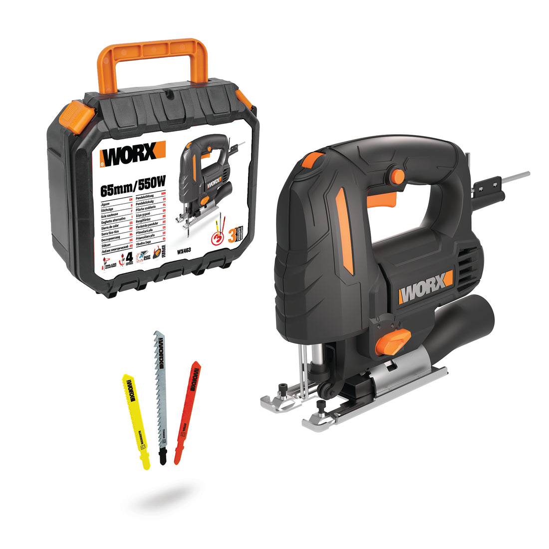 מסור אנכי WORX WX463 550W - מבט נוסף 9