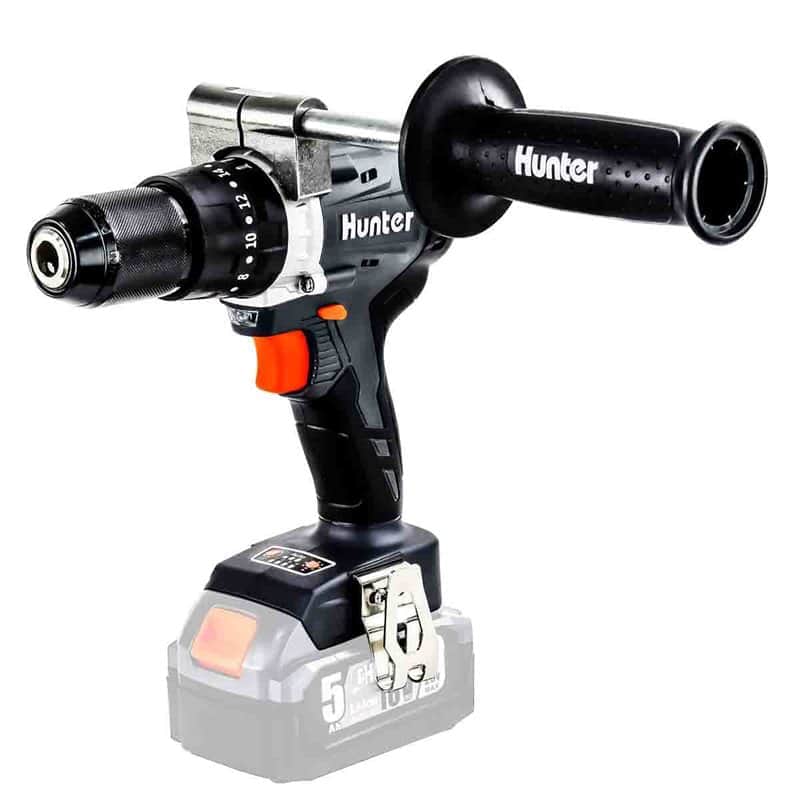 מקדחה 18V סוללה 2.5Ah ומטען ותיק 100315-004 Hunter - מבט נוסף 4