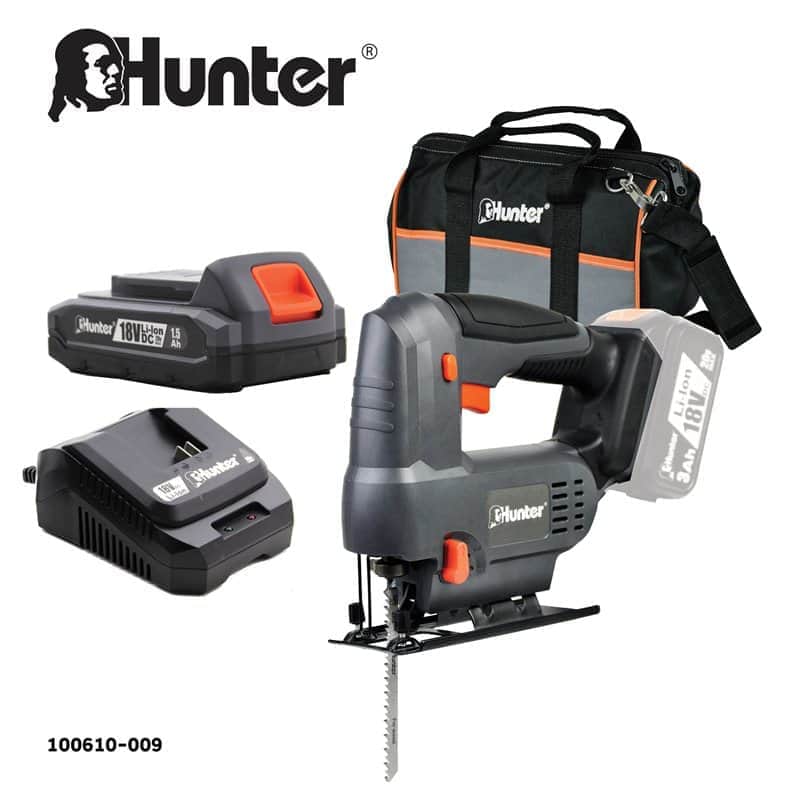 מסור אנכי 18V סוללה 2.5Ah ומטען 100313-024 HUNTER