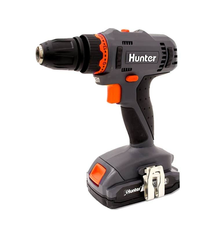 מברגה  18V סוללה 2.5Ah ומטען 100311-021 HUNTER - מבט נוסף 8