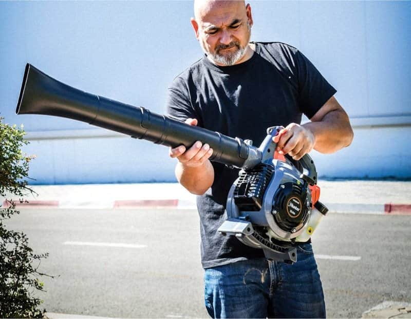 102408-001 - 750W מפוח עלים ושואב בנזין 2 פעימות האנטר Hunter - מבט נוסף 5