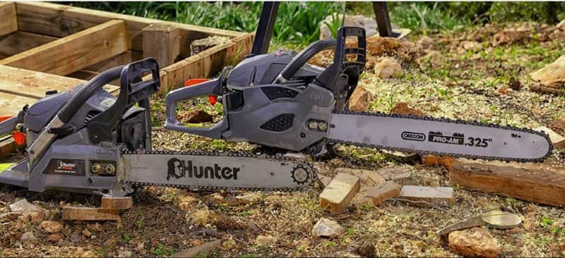מסור שרשרת בנזין 18" 102401-002 HUNTER - מבט נוסף 10