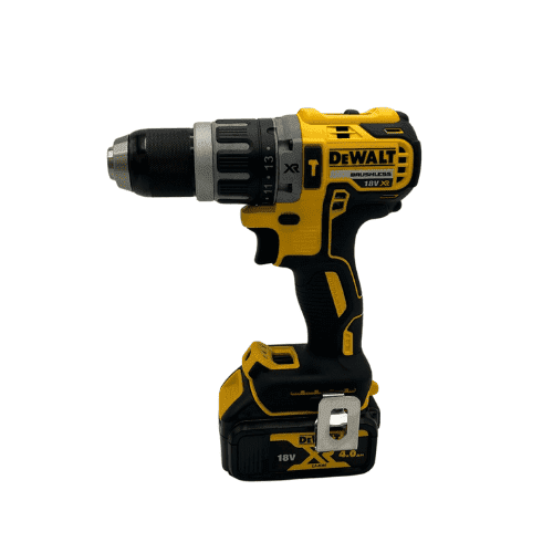 מקדחה 20V שתי סוללות 4AH ומטען DeWALT DCD796