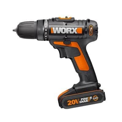 מקדחה 20V (גוף בלבד) WORX WX101.7