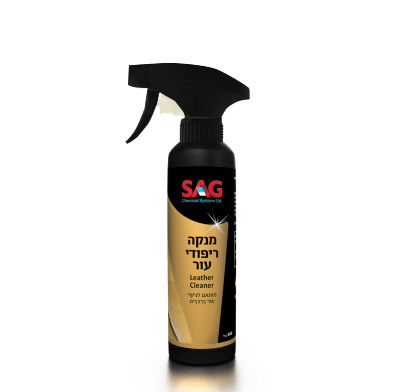 Leather Cleaner- מנקה ריפודי עור ברכב סאג SAG