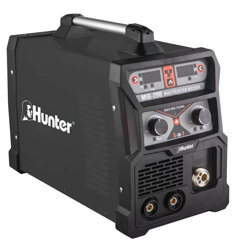 Hunter - 101312-001 - CO2 רתכת משולבת ארגון ואלקטרודה