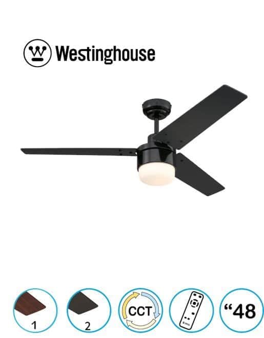 מאוורר תקרה טליה CCT 48" Talia שחור westinghouse - מבט נוסף 6