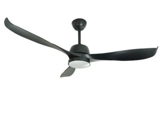 מאוורר תקרה אטלנטה CCT 56 Atlanta - מותאם להפעלה עם שלט NTP-ATLIP44-LED-BK