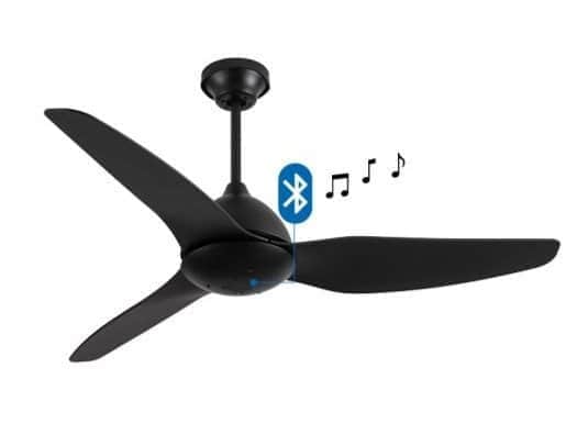 מאוורר תקרה דולפין 50" Dolphin NORTHER NT-IP4450-BK-RC-BT