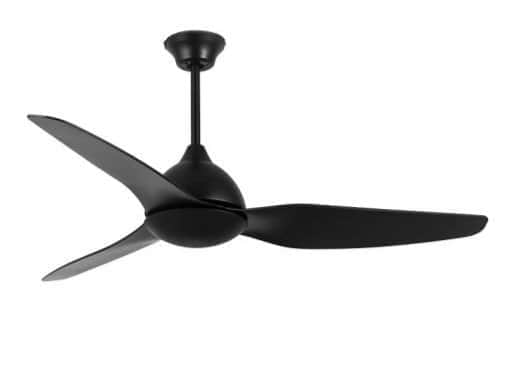 מאוורר תקרה דגם דולפין שחור 50" שלט NORTHER