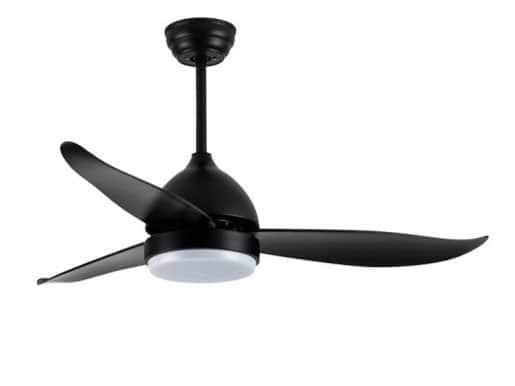 מאוורר תקרה קנזס CCT 46" Kansas NT-KAN46-BK-LED