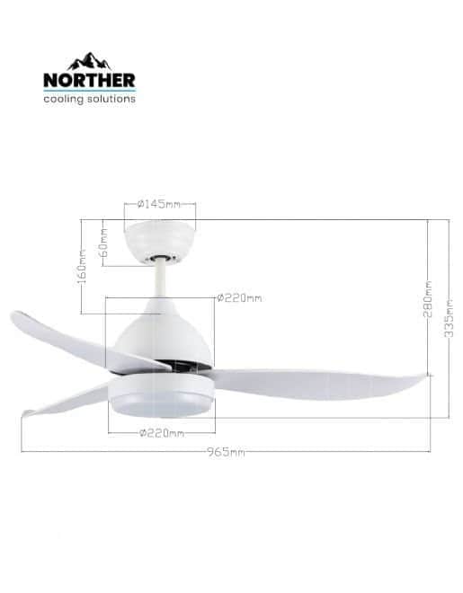 מאוורר תקרה קנזס CCT 40" Kansas - מבט נוסף 3