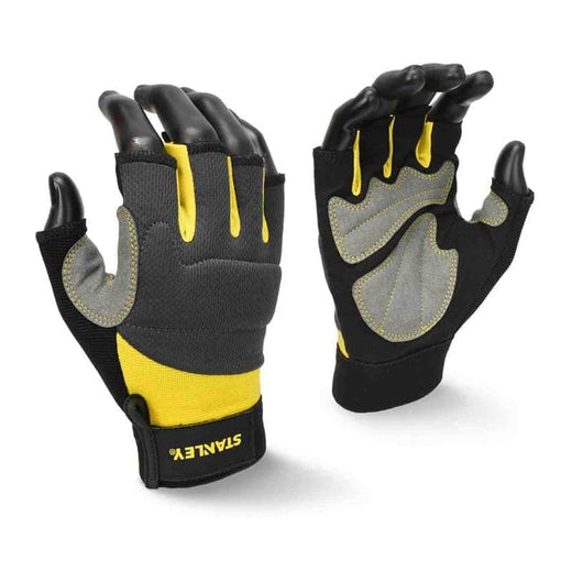 כפפות עבודה STANLEY אצבעות חשופות STANLEY FATMAX SY640L EU