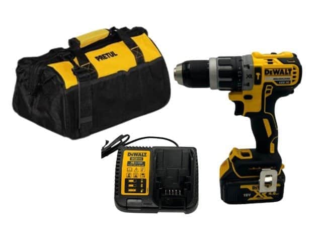 מקדחה 20V סוללה 5AH ומטען DeWALT DCD796