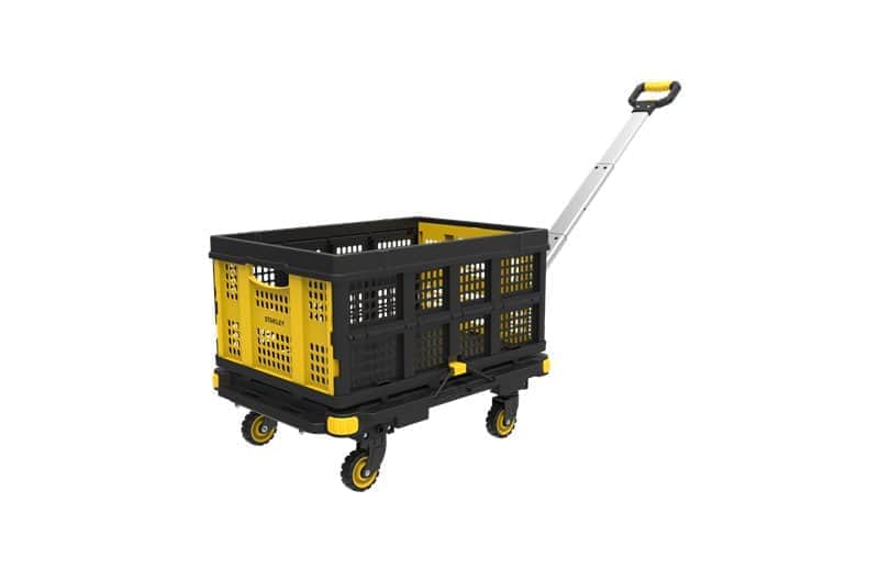 עגלת משא מתקפלת 137 קג + ארגז STANLEY FT532 STANLEY FATMAX