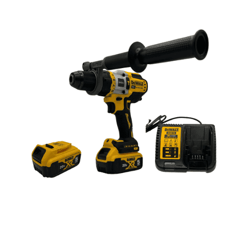 מקדחה 20V60V שתי סוללות 5AH ומטען DCD999 DeWalt DCD999-2-5