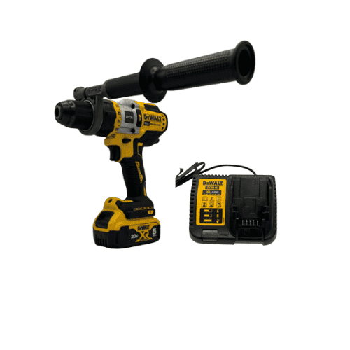 מקדחה 20V60V סוללה 5AH ומטען DCD999 DeWalt DCD999-1-5