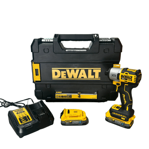אימפקט 20V שתי סוללות  1.7AH PS ומטען DeWALT DCF845