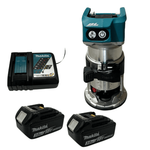 טרימר 18V שתיי סוללות 3HA ומטען XRT01 makita XRT01-2-3