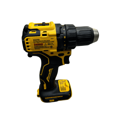 מקדחה 20V שתי סוללות 5HA ומטען DeWALT DCD793 - מבט נוסף 3