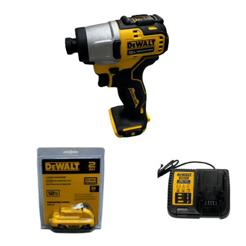 אימפקט 12V סוללה 5AH ומטען DCF801 DeWalt DCF801-1-5