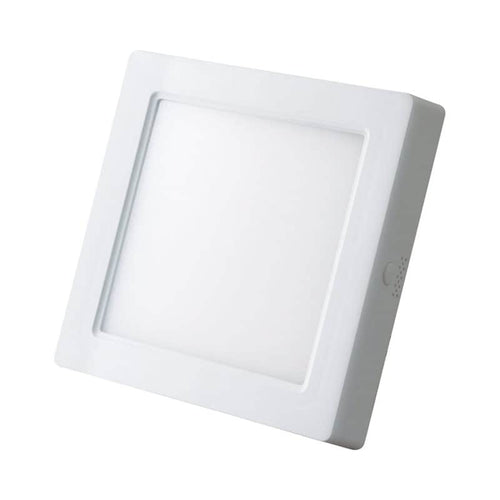 "פאנל לד צמוד אינטגרלי מרובע 150X150 12W, אור קר"