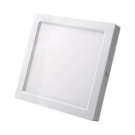 "פאנל לד צמוד אינטגרלי מרובע 210X210 18W, אור קר" NISKO 17840139