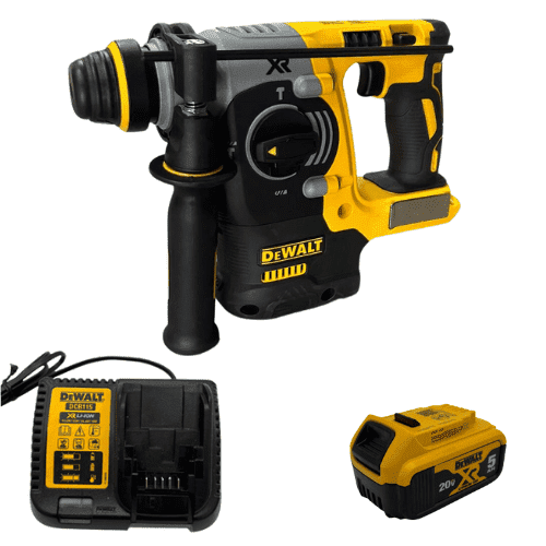 פטישון 20V סוללה5AH מטען DeWALT DCH273