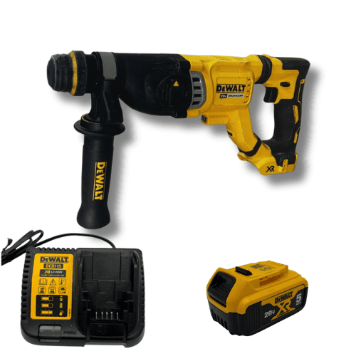 פטישון 20V סוללה 5AH ומטען DCH263 DeWalt DCH263-1-5