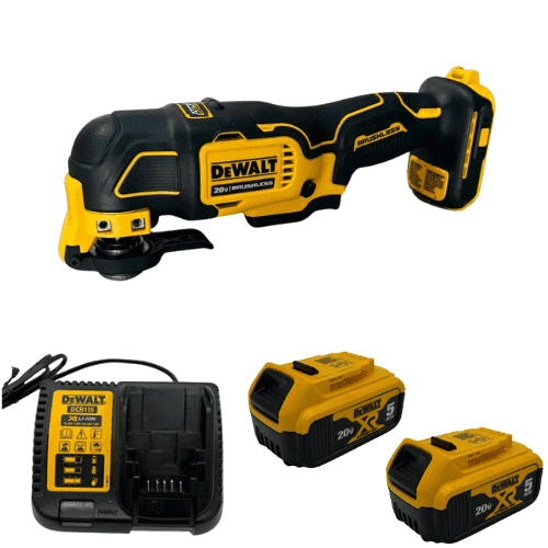 מולטיטול 20V שתי סוללות 5AH ומטען DCS354 DeWalt DCS354-2-5