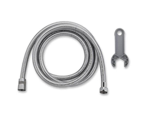 צינור מקלחת נירוסטה נמתח 2-2.2 מטר Aquila 546028