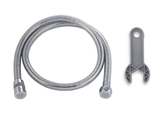 צינור נירוסטה לשטיפה היגיינית 1.05 מטר כרום Aquila 546023