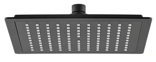 ראש מקלחת מרובע 22.5X22.5 ס"מ עומר שחור Aquila 550202