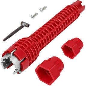 מפתח ברזים רב תכליתי + חולץ צינורות Aquila 546300