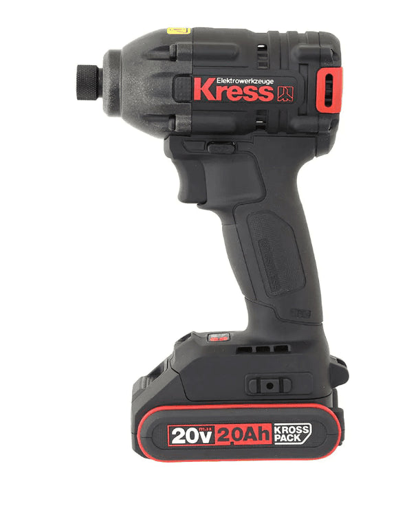 אימפקט 20V סוללה 2Ah ומטען KRESS KU290.3